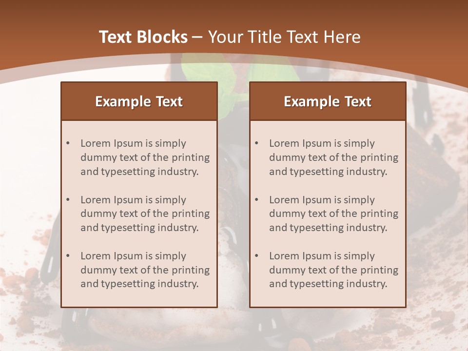 Tea Summer Creamy PowerPoint Template