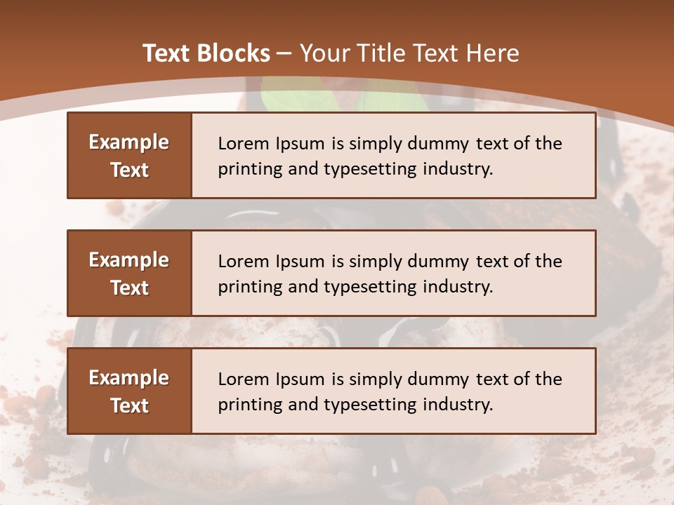 Tea Summer Creamy PowerPoint Template
