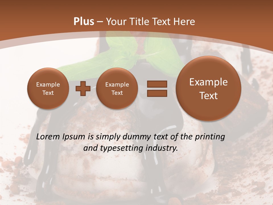 Tea Summer Creamy PowerPoint Template