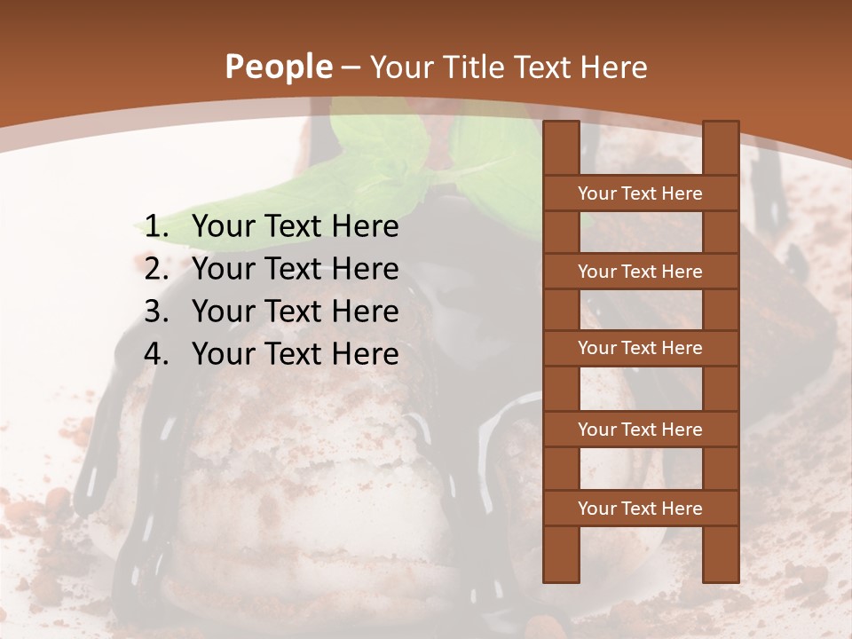 Tea Summer Creamy PowerPoint Template