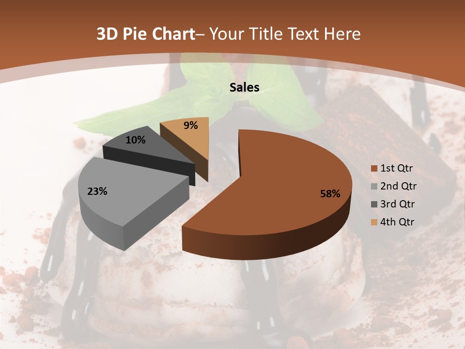 Tea Summer Creamy PowerPoint Template