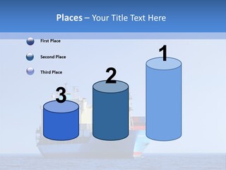Blue Loading Heavy PowerPoint Template