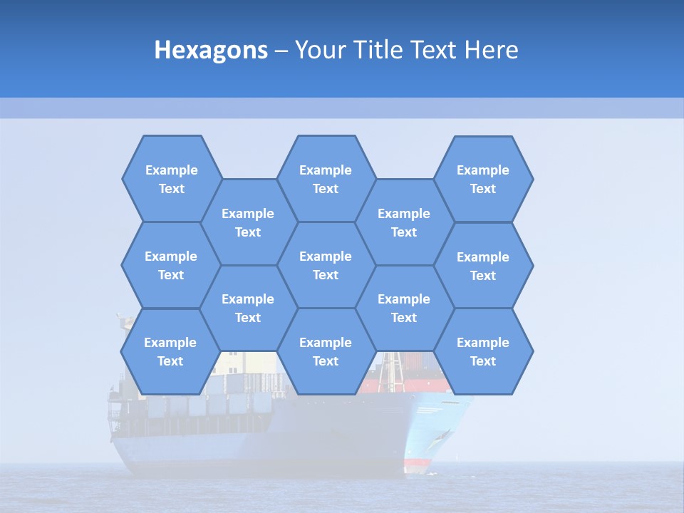 Blue Loading Heavy PowerPoint Template