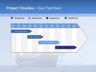 Blue Loading Heavy PowerPoint Template