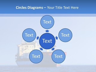 Blue Loading Heavy PowerPoint Template