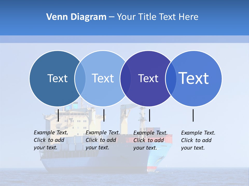 Blue Loading Heavy PowerPoint Template