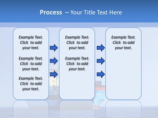 Blue Loading Heavy PowerPoint Template