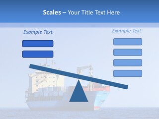 Blue Loading Heavy PowerPoint Template