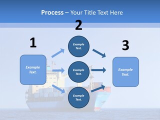 Blue Loading Heavy PowerPoint Template