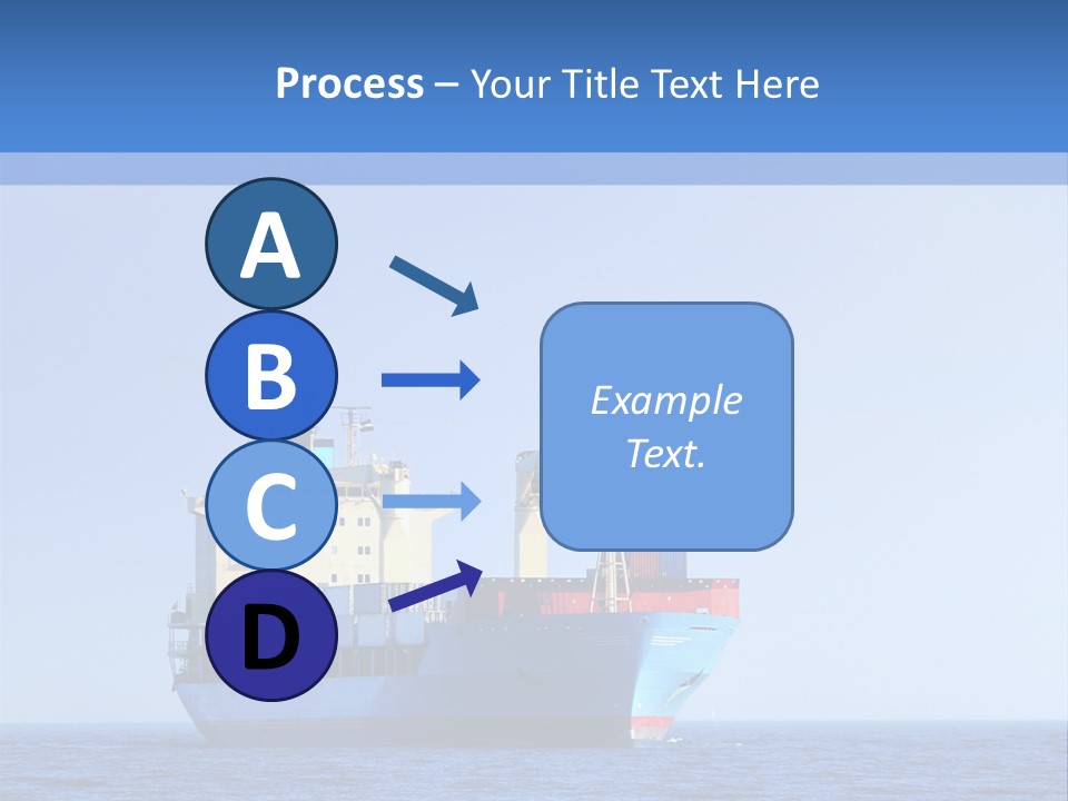 Blue Loading Heavy PowerPoint Template