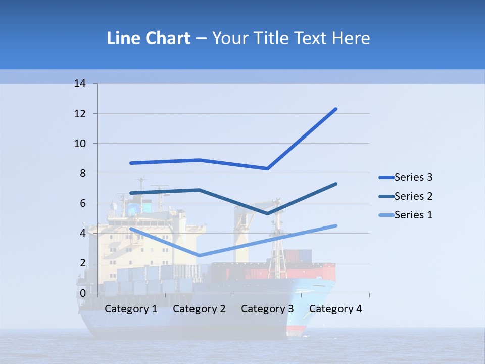 Blue Loading Heavy PowerPoint Template