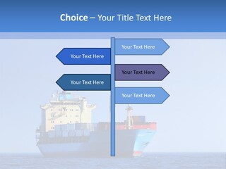 Blue Loading Heavy PowerPoint Template