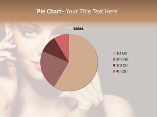 Make Up Beauty Salon Girl PowerPoint Template