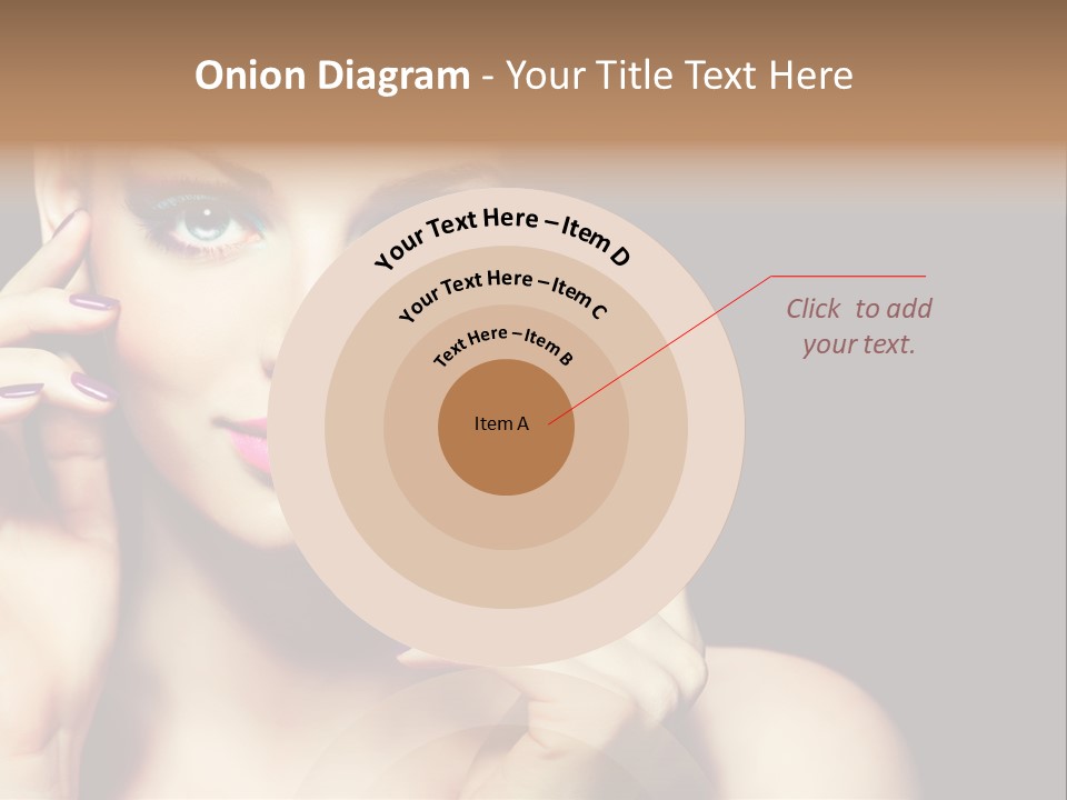 Make Up Beauty Salon Girl PowerPoint Template