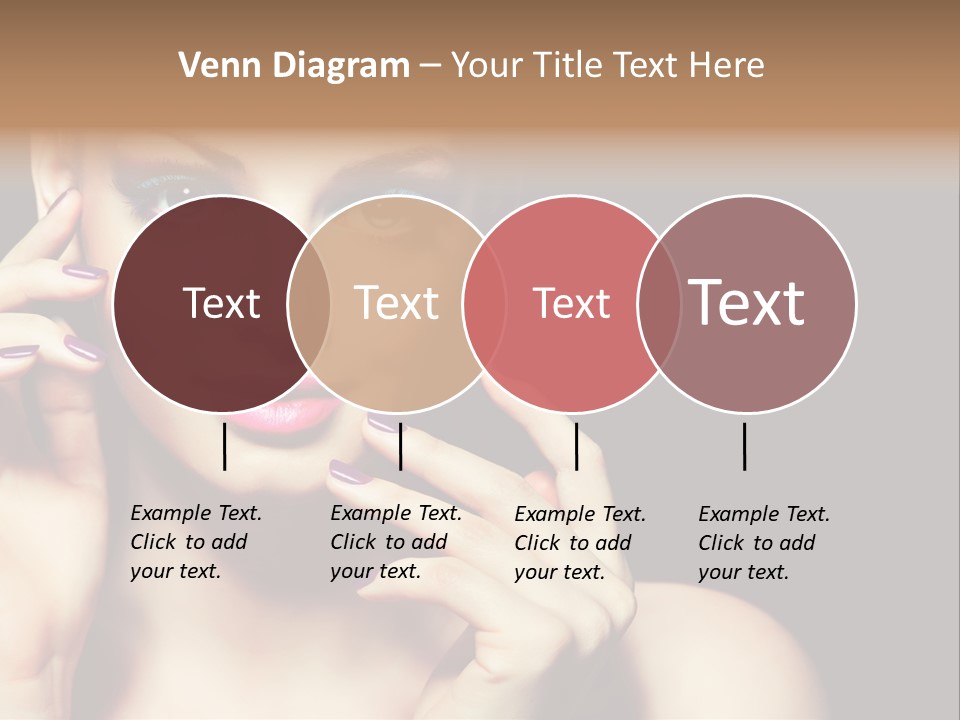 Make Up Beauty Salon Girl PowerPoint Template