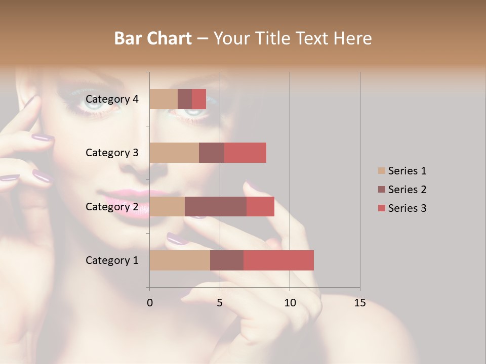 Make Up Beauty Salon Girl PowerPoint Template