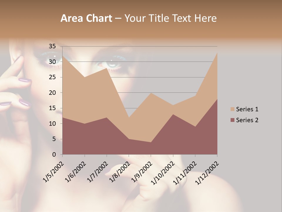 Make Up Beauty Salon Girl PowerPoint Template