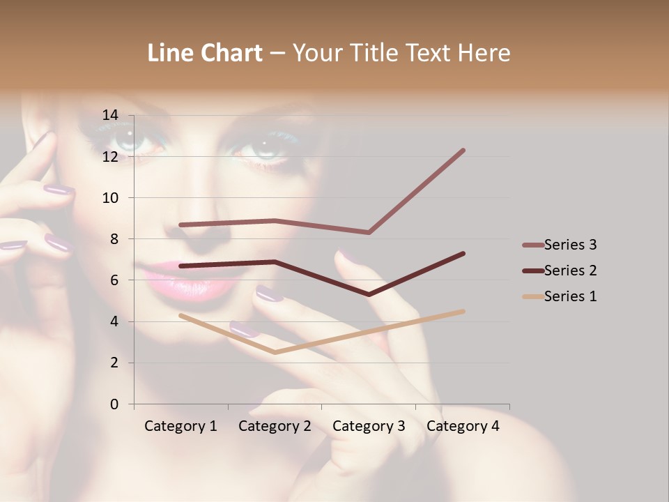 Make Up Beauty Salon Girl PowerPoint Template
