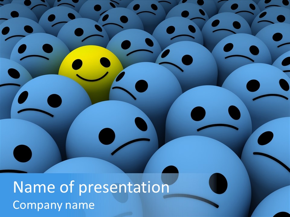 Uniqueness Business Black PowerPoint Template