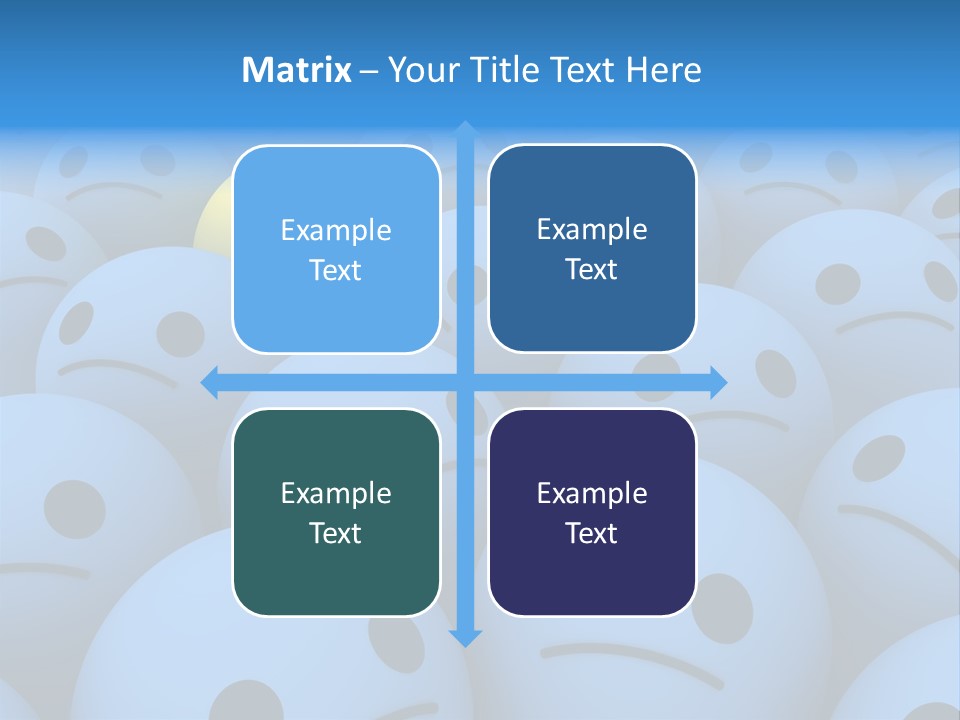 Uniqueness Business Black PowerPoint Template