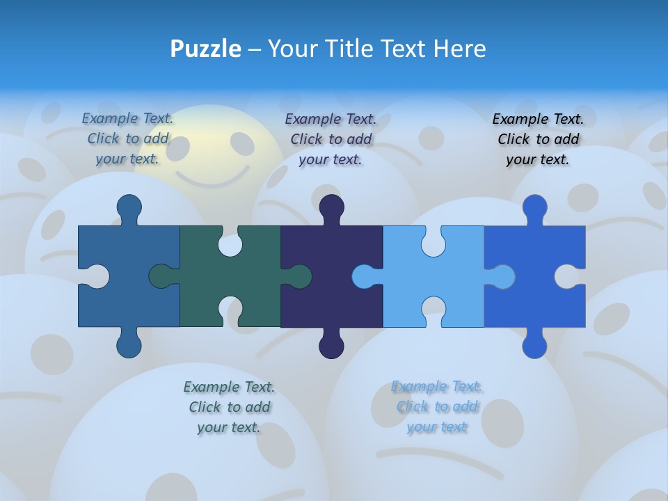 Uniqueness Business Black PowerPoint Template