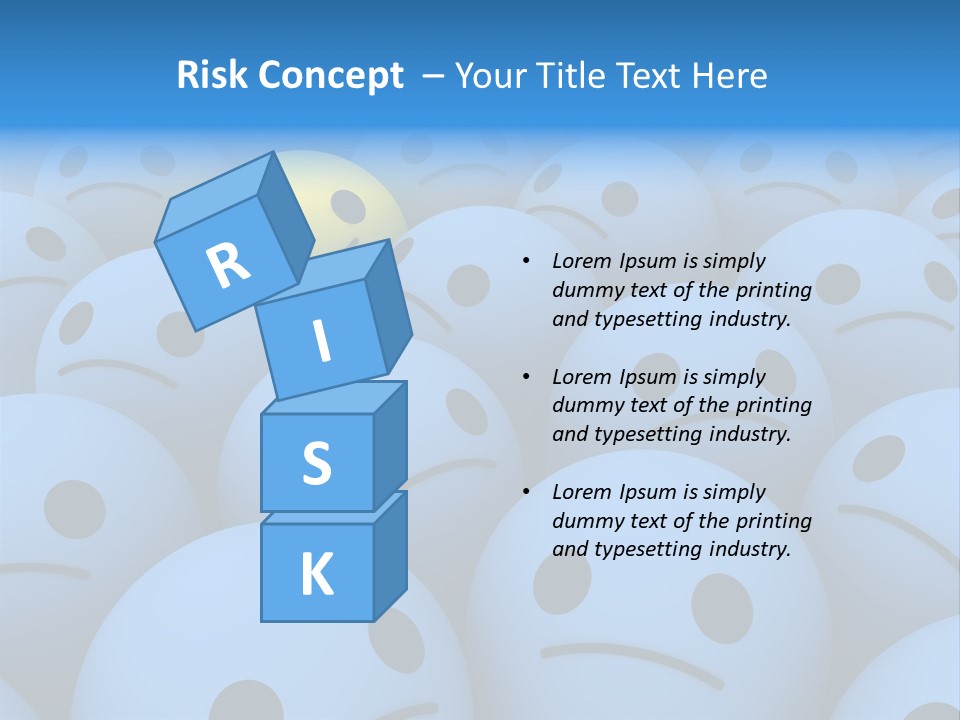 Uniqueness Business Black PowerPoint Template