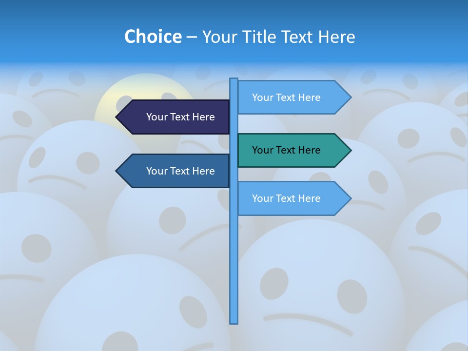 Uniqueness Business Black PowerPoint Template