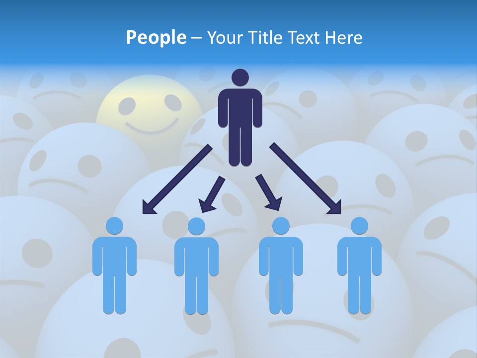 Uniqueness Business Black PowerPoint Template