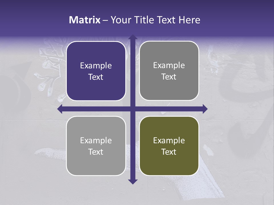 Graffiti City Expression PowerPoint Template