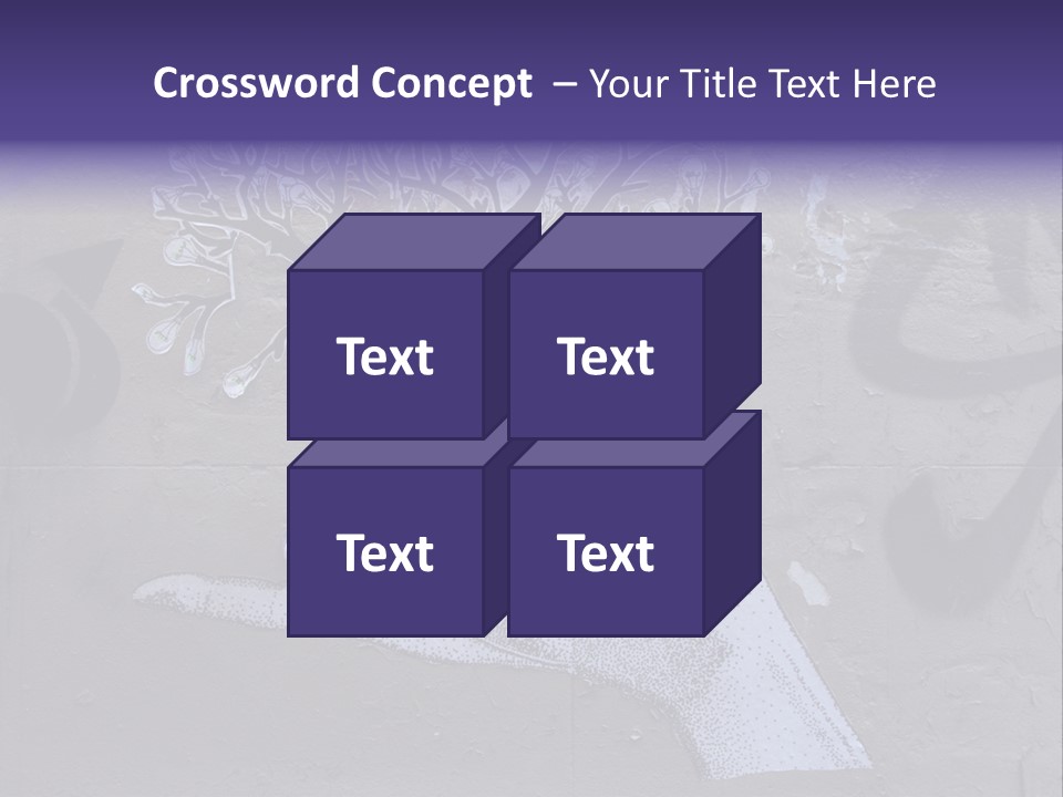 Graffiti City Expression PowerPoint Template