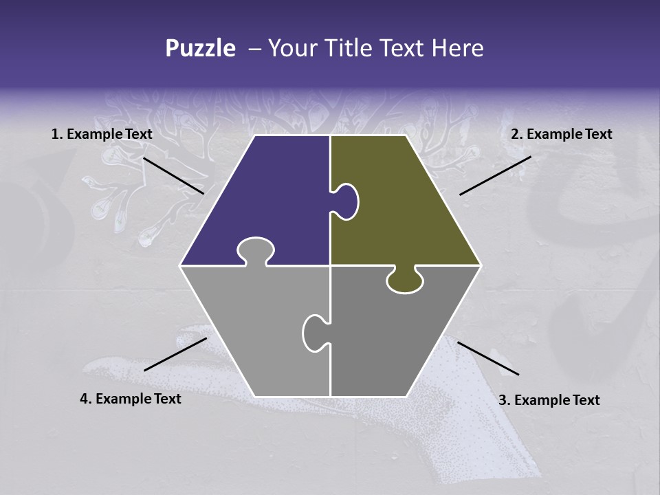 Graffiti City Expression PowerPoint Template