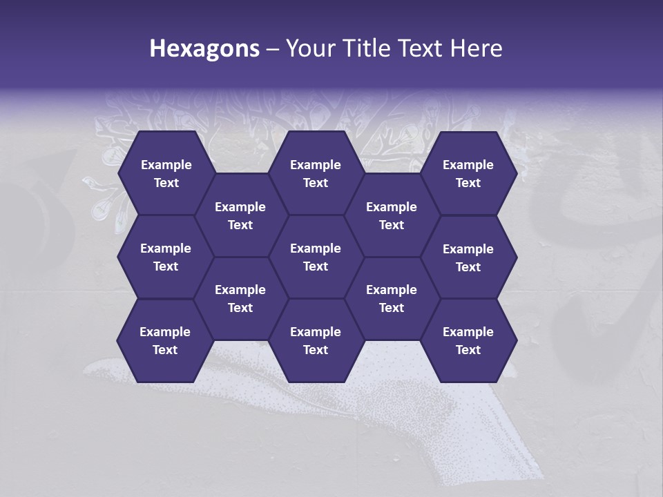 Graffiti City Expression PowerPoint Template