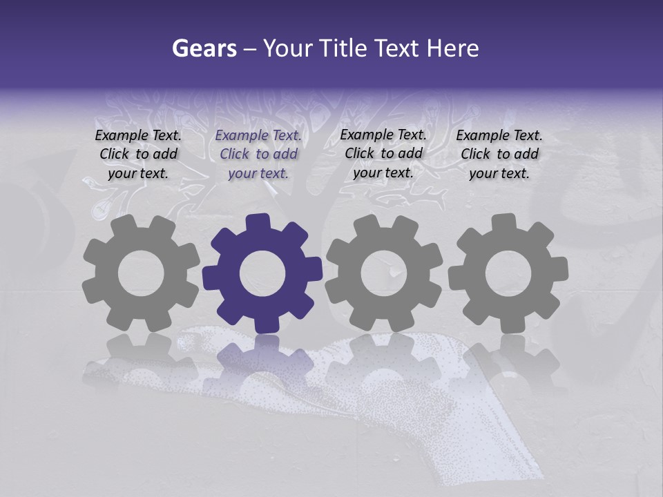 Graffiti City Expression PowerPoint Template