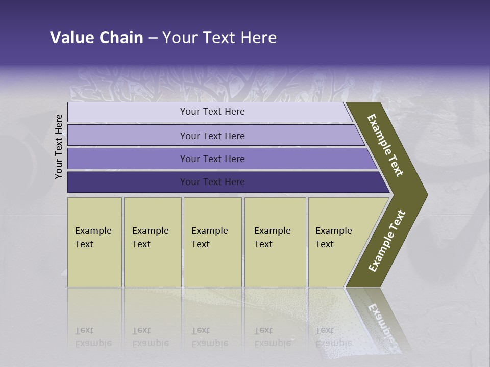 Graffiti City Expression PowerPoint Template