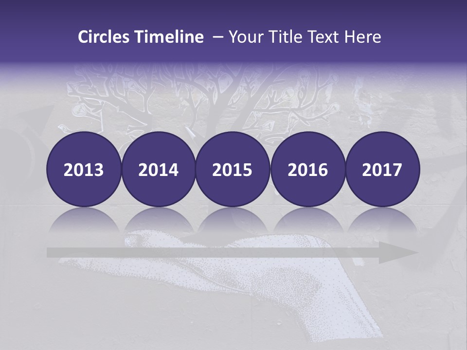 Graffiti City Expression PowerPoint Template