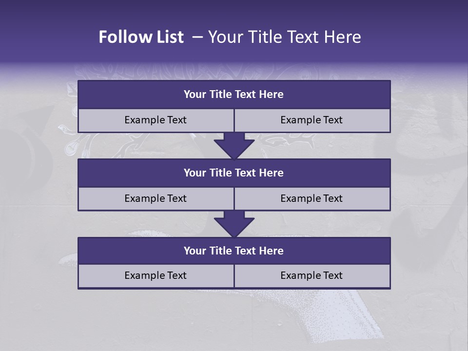 Graffiti City Expression PowerPoint Template