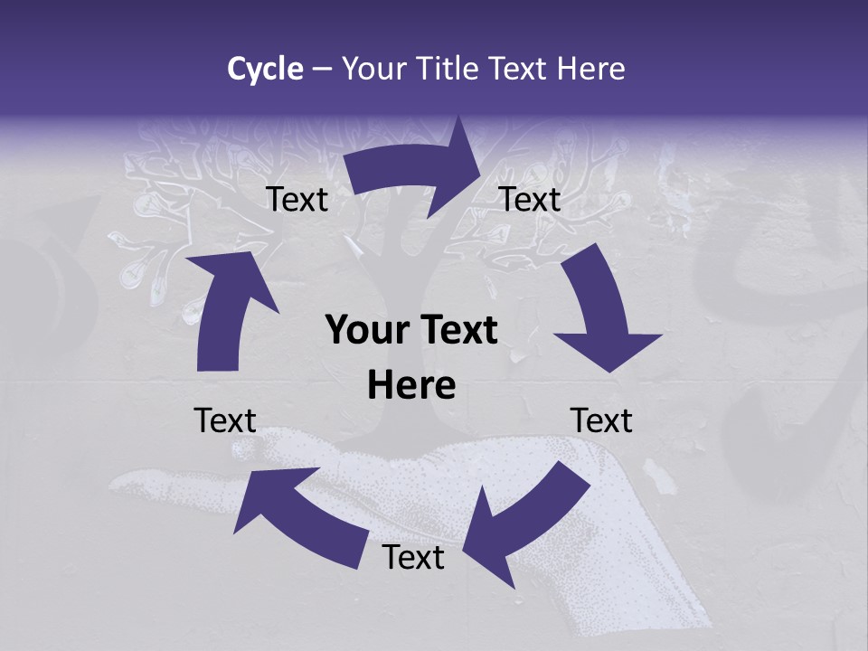 Graffiti City Expression PowerPoint Template