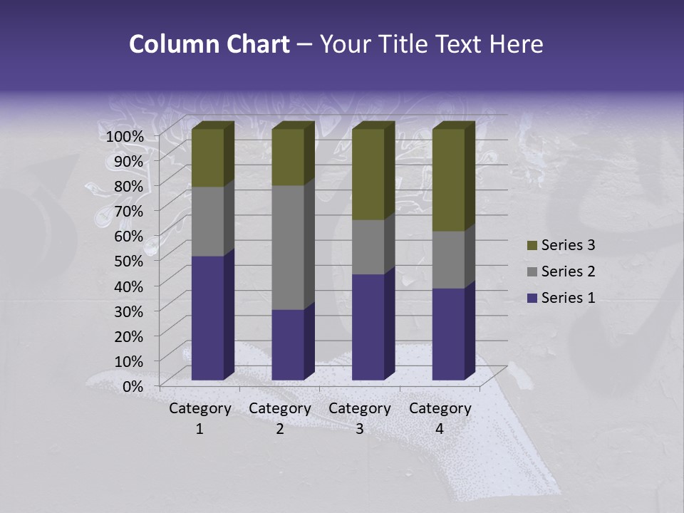 Graffiti City Expression PowerPoint Template