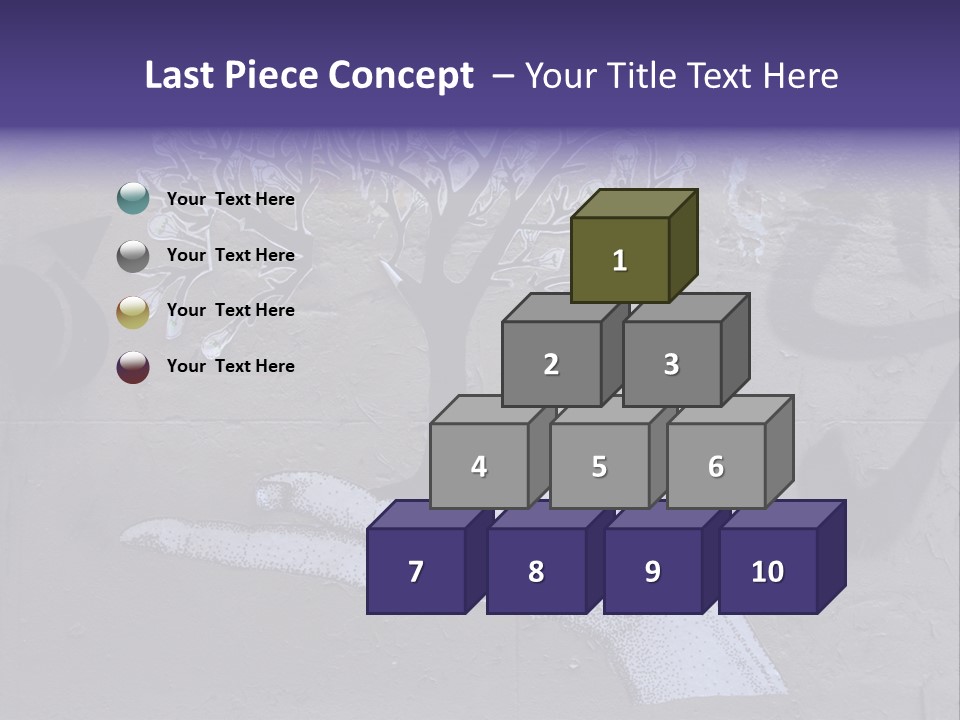 Graffiti City Expression PowerPoint Template