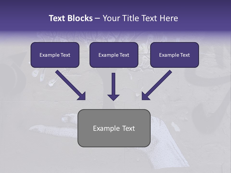 Graffiti City Expression PowerPoint Template
