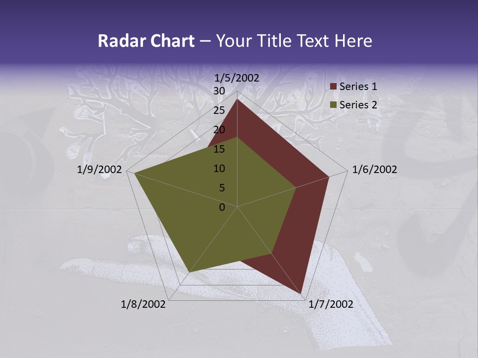 Graffiti City Expression PowerPoint Template