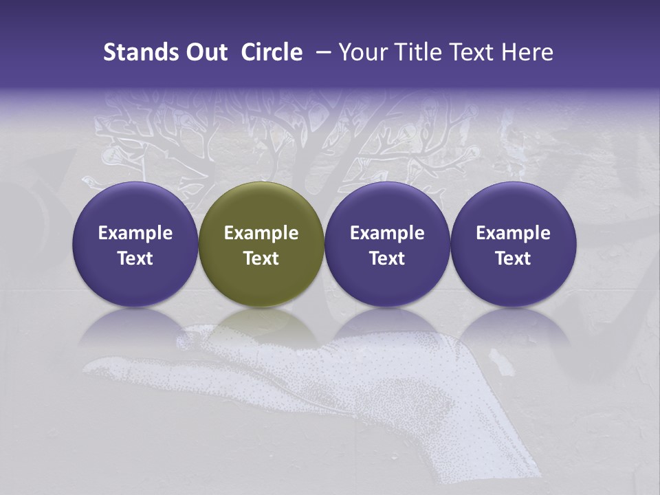 Graffiti City Expression PowerPoint Template