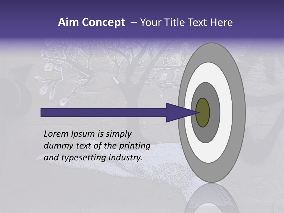 Graffiti City Expression PowerPoint Template