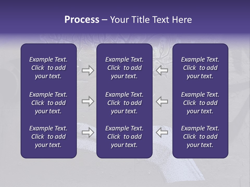Graffiti City Expression PowerPoint Template