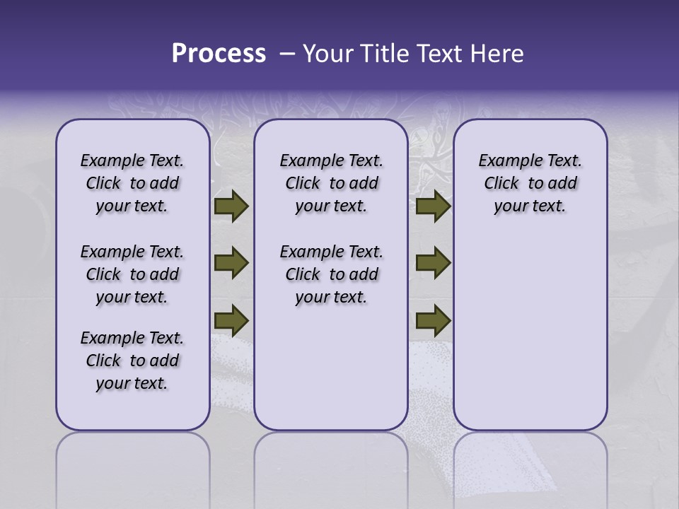 Graffiti City Expression PowerPoint Template