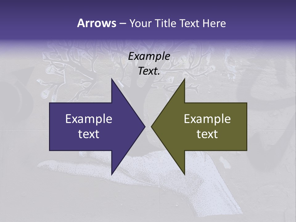 Graffiti City Expression PowerPoint Template