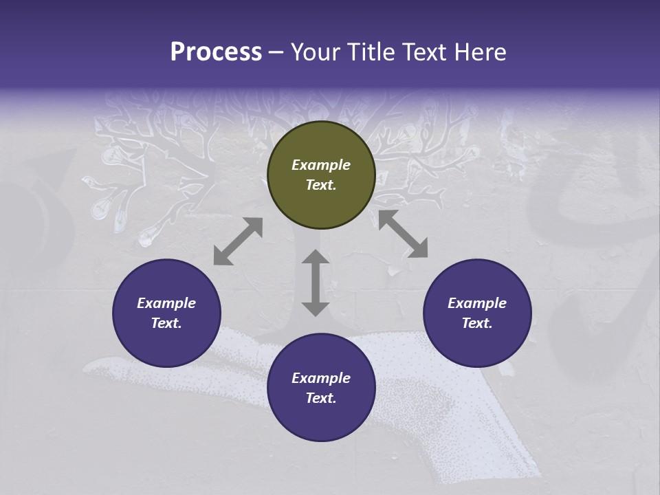 Graffiti City Expression PowerPoint Template