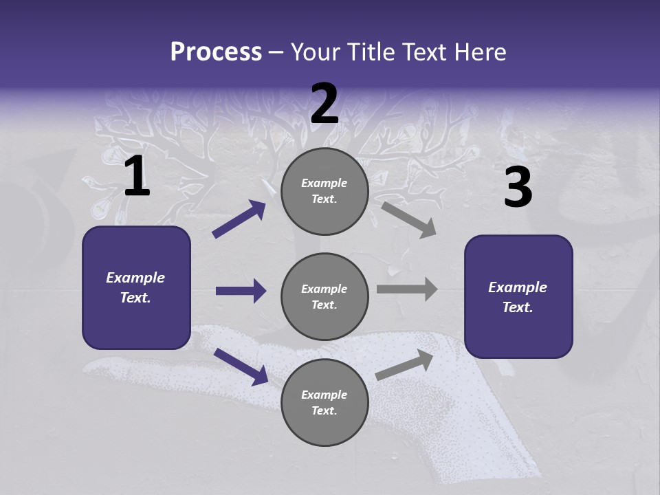 Graffiti City Expression PowerPoint Template