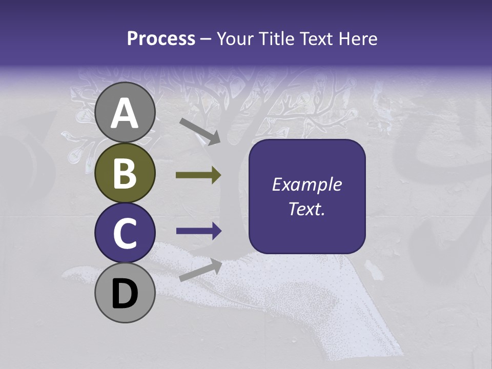 Graffiti City Expression PowerPoint Template