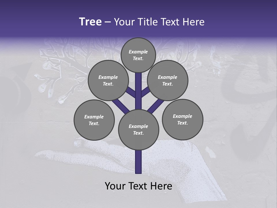 Graffiti City Expression PowerPoint Template